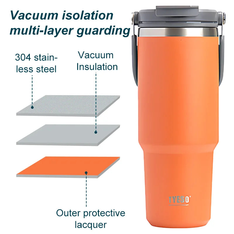 Tyeso Top-Rated Insulated Coffee Cup