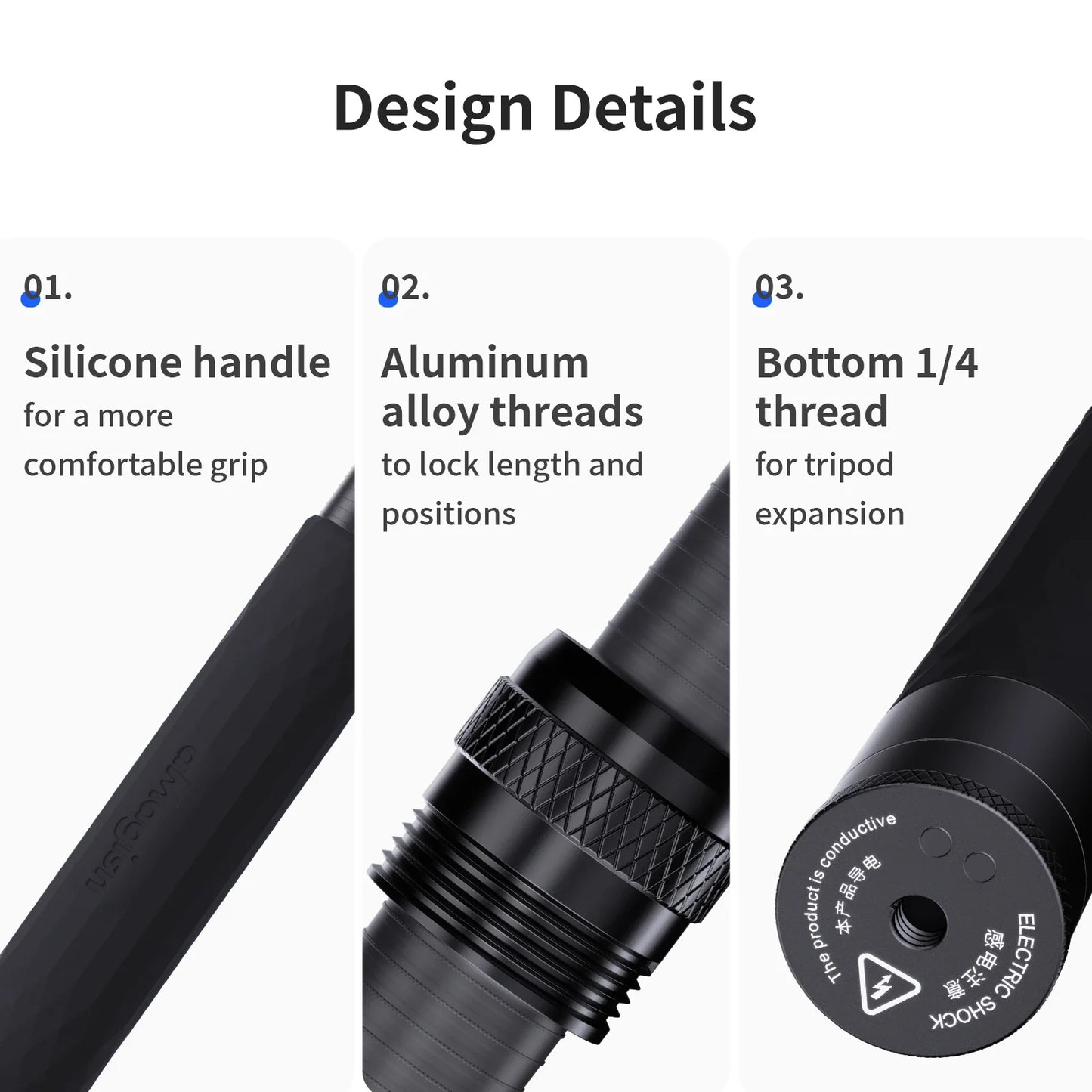 aMagisn 3M Invisible Selfie Stick