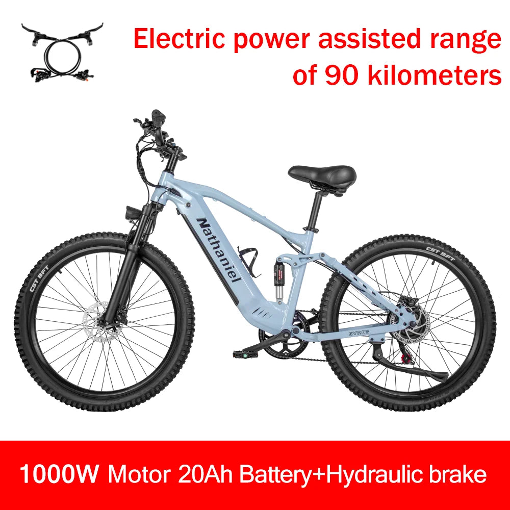 Nathaniel 48V Off-Road Electric Bike