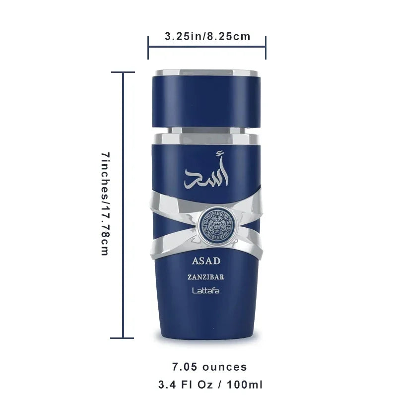 Yara Asad Men's Eau De Toilette – Unisex Arabian Perfume