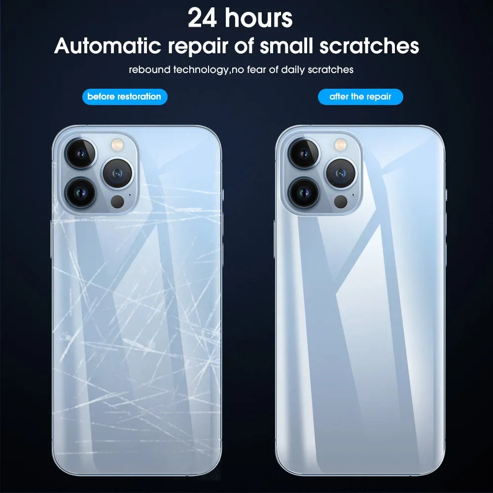 1/2Pack iPhone Back Hydrogel Film