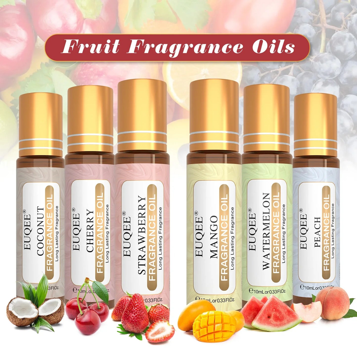 Unisex EUQEE 10ml Fruit Fragrance Oil