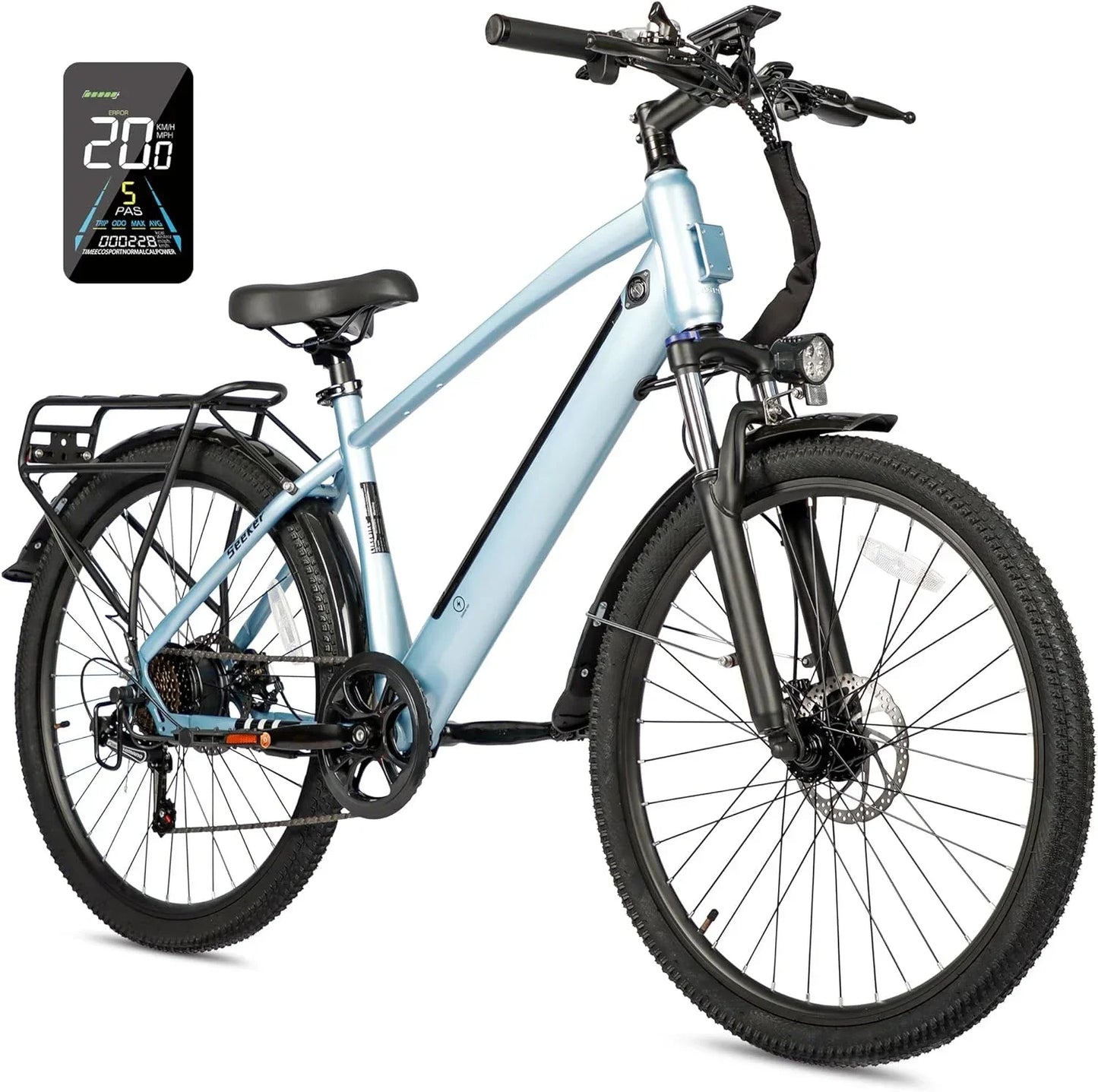 500W Electric Mountain Bike – 26” 20MPH Ride