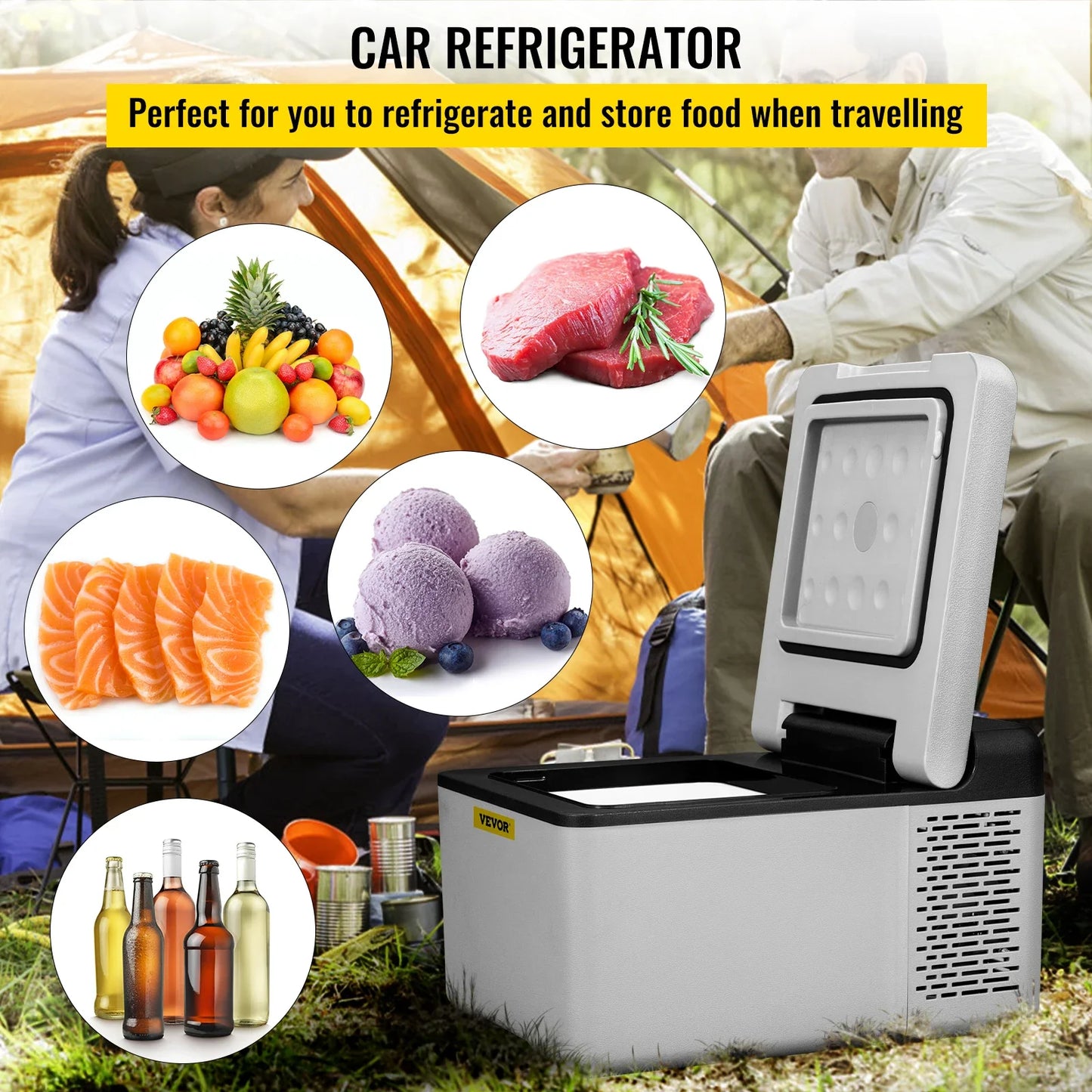 12 Volt VEVOR Car Mini Refrigerator