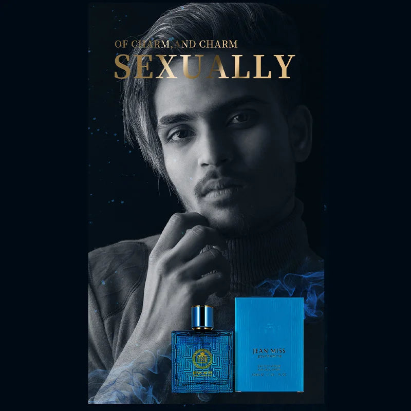 Blue Eros 50ML Men's Perfume | Fresh Ocean Scent