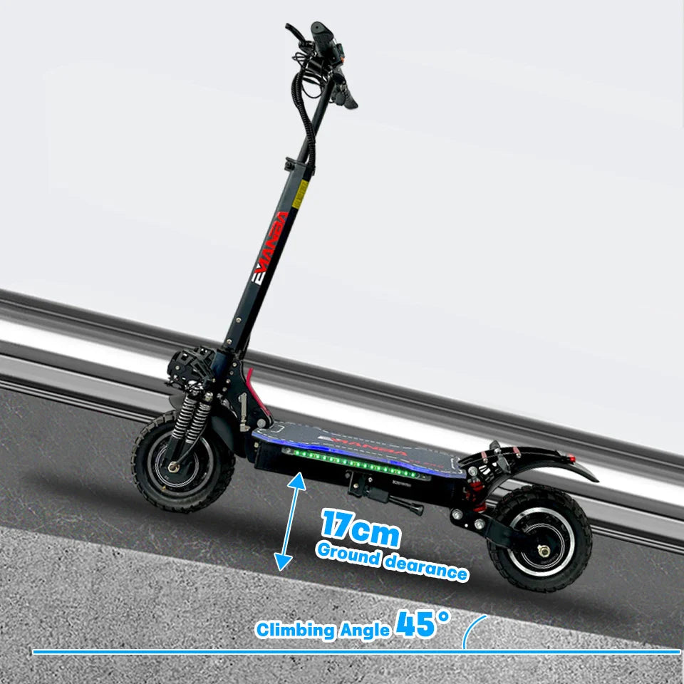 2400W Dual Motor Foldable Electric Scooter