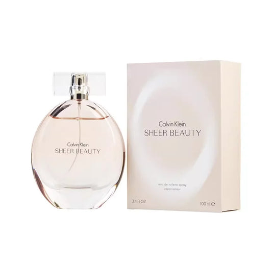 Calvin Klein BEAUTY SHEER 3.4OZ EDT Perfume For Women