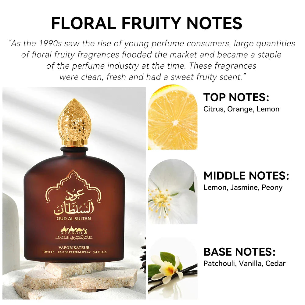 Women's Arabian Perfume – Fruity Floral Scent