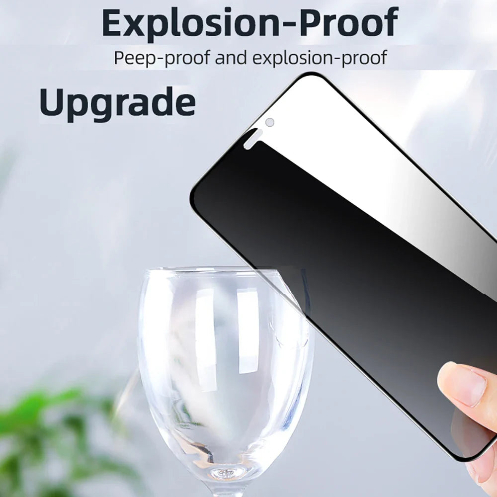 Anti-Spy Tempered Glass Privacy Protector
