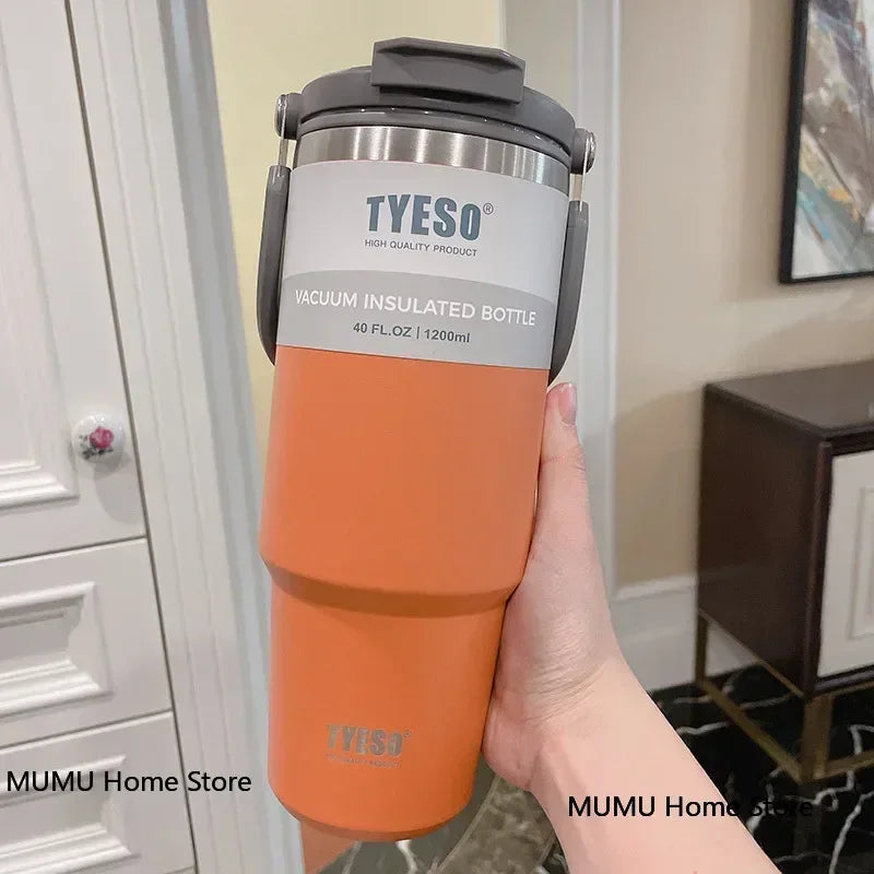 Tyeso Double-Layer Insulated Coffee Cup