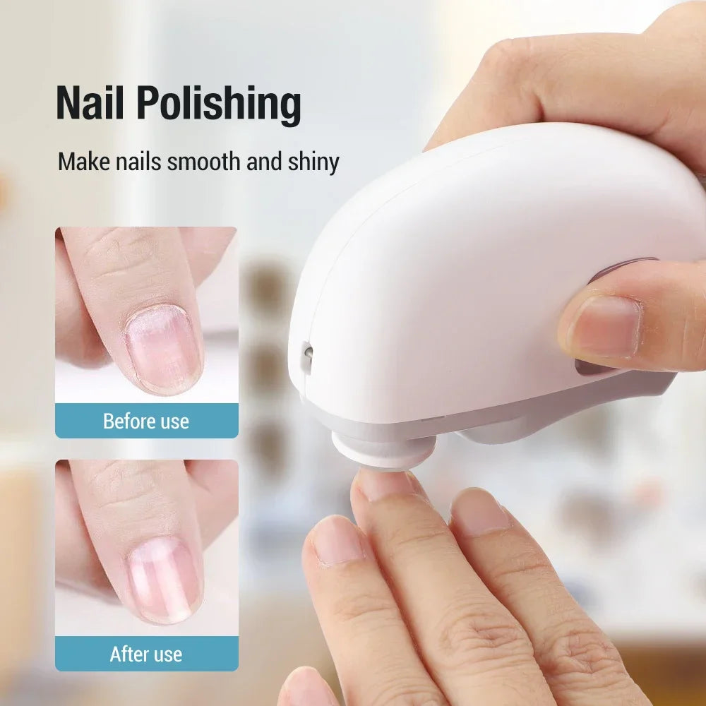 Electric Nail Clipper & Trimmer with Light