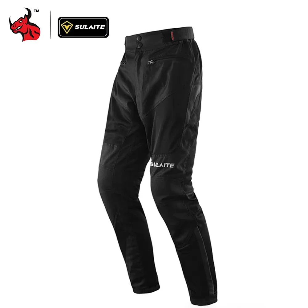 Motorcycle Jacket Pants Lightweight Anti-Fall Set Summer Breathable Mesh For Men Women Urban Bikers Riding Combo Jacket Suit