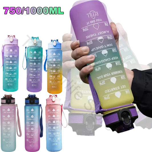 Colorful Plastic Water Bottle For Gym