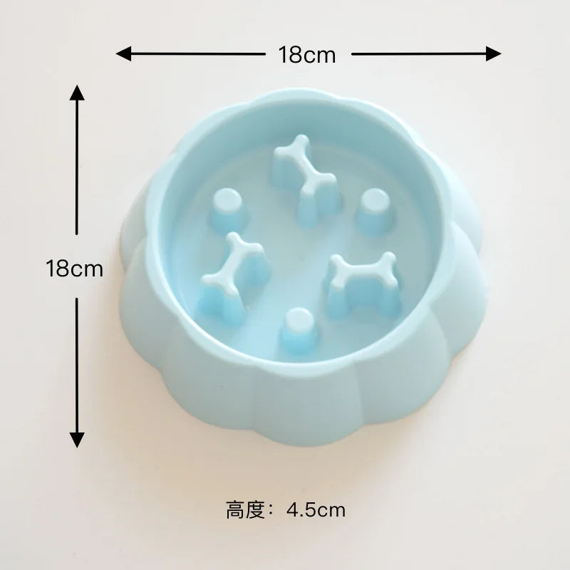 Anti-Choking Dog Slow Feeder Bowl