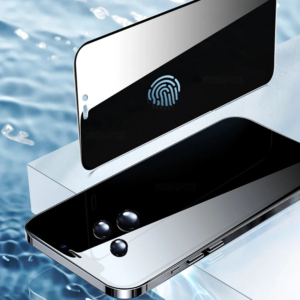 Anti-Spy Tempered Glass Privacy Protector