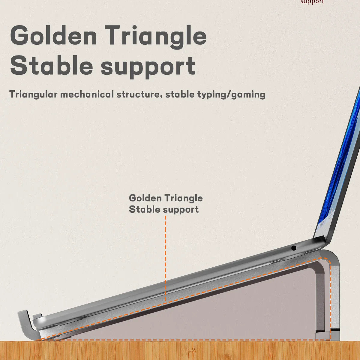 Aluminum Portable Foldable Laptop Stand Holder
