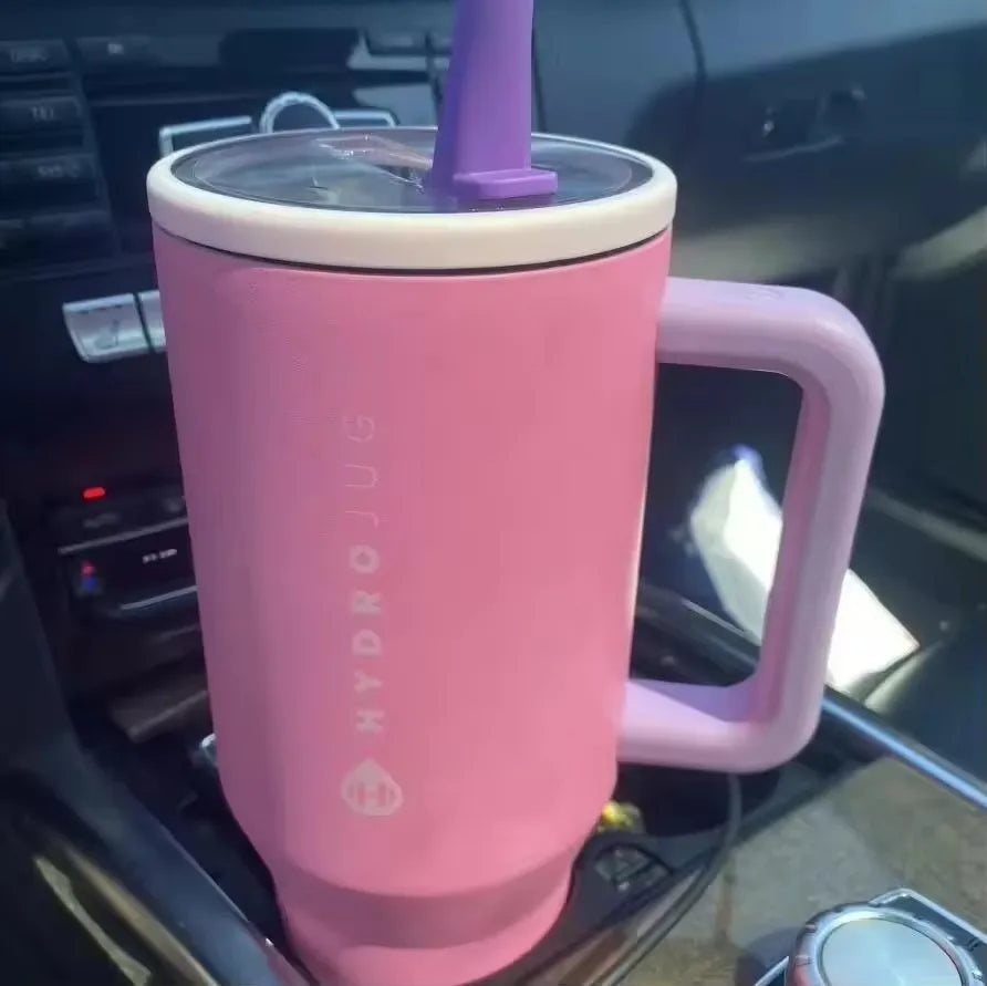 HydroJug 40 OZ Tumbler - Pink sand