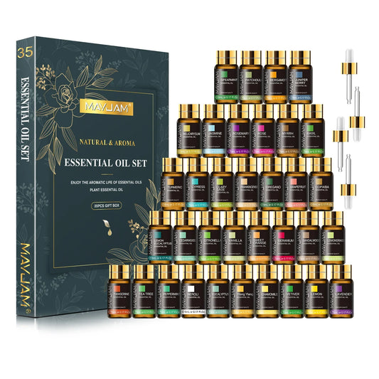 MAYJAM 35pcs Essential Oils Gift Set – Unisex