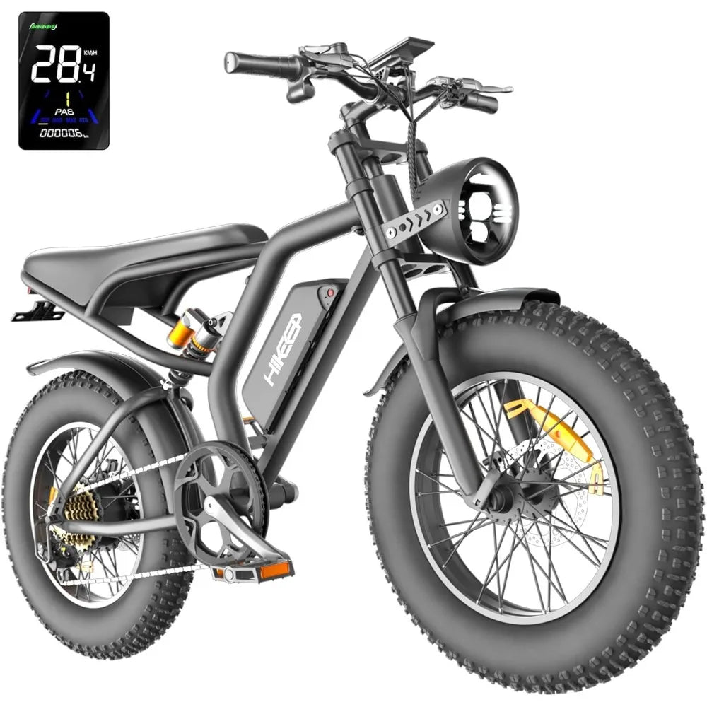1000W 20" Fat Tire Electric Bike