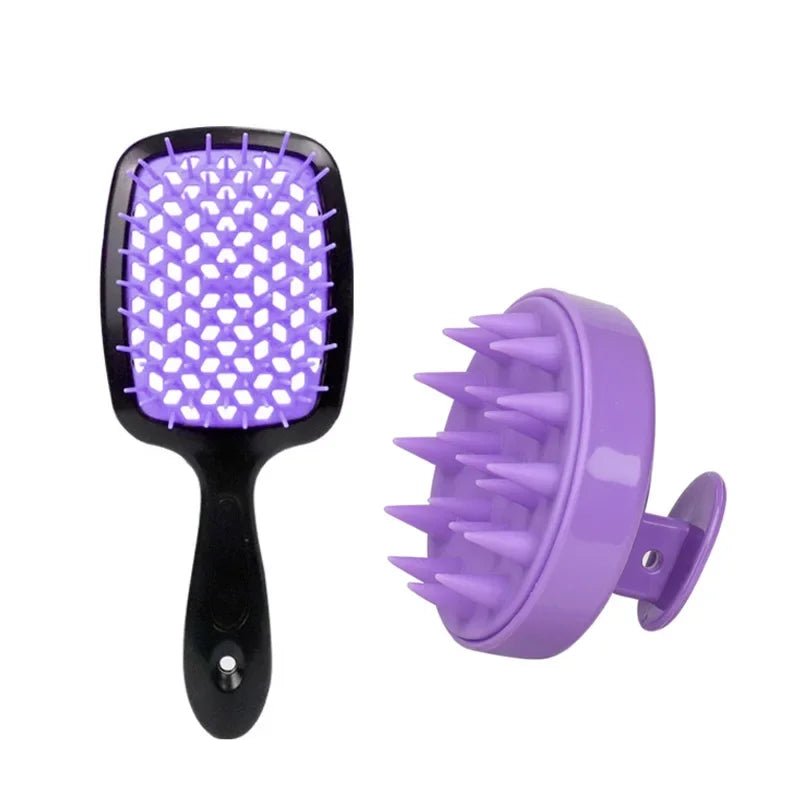1/2PCS Scalp Massager Shampoo Brush