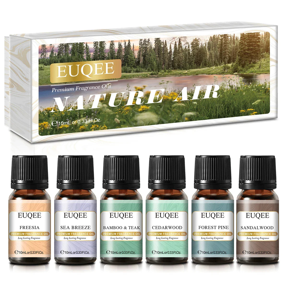 Unisex EUQEE 6pcs Fragrance Oil Gift Set