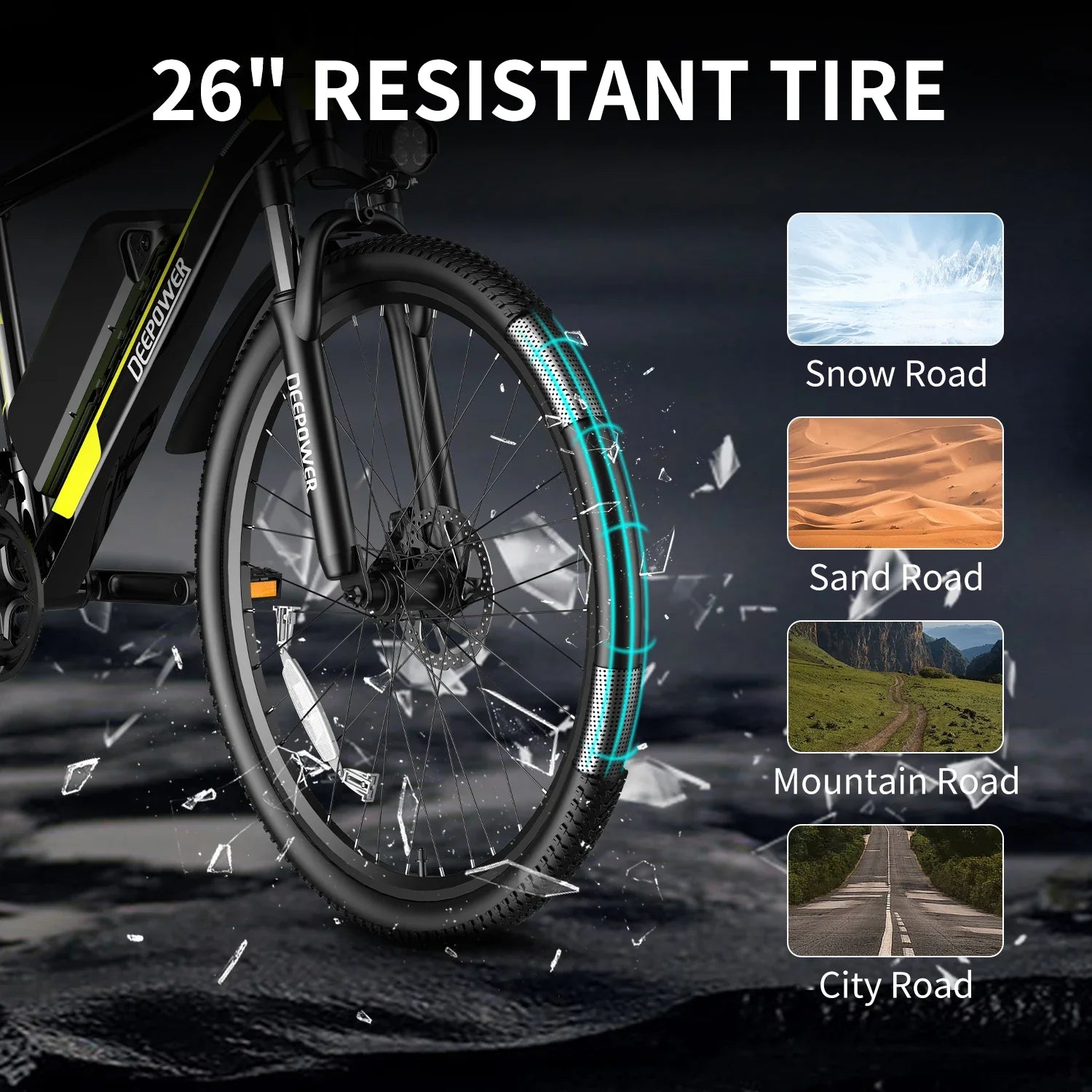 IDOTATA S26 500W Electric Mountain Bike