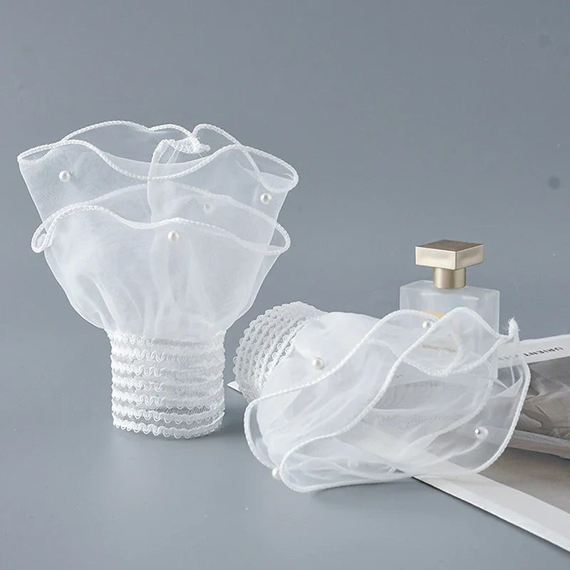 1 Pair Nail Art Tulle Gloves