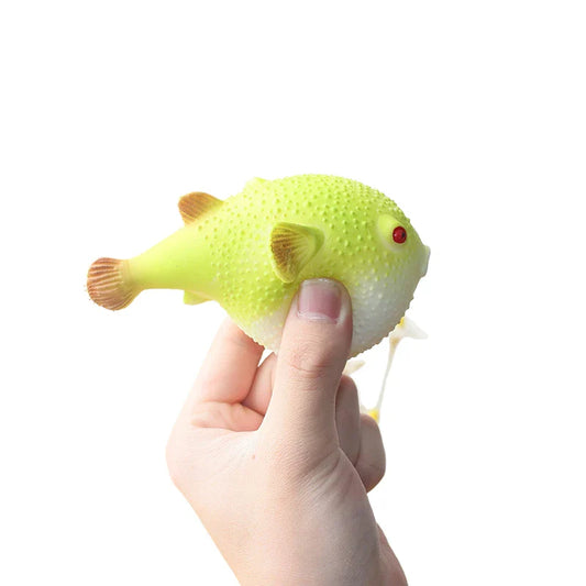 Angry Puffer Fish Stress Toy