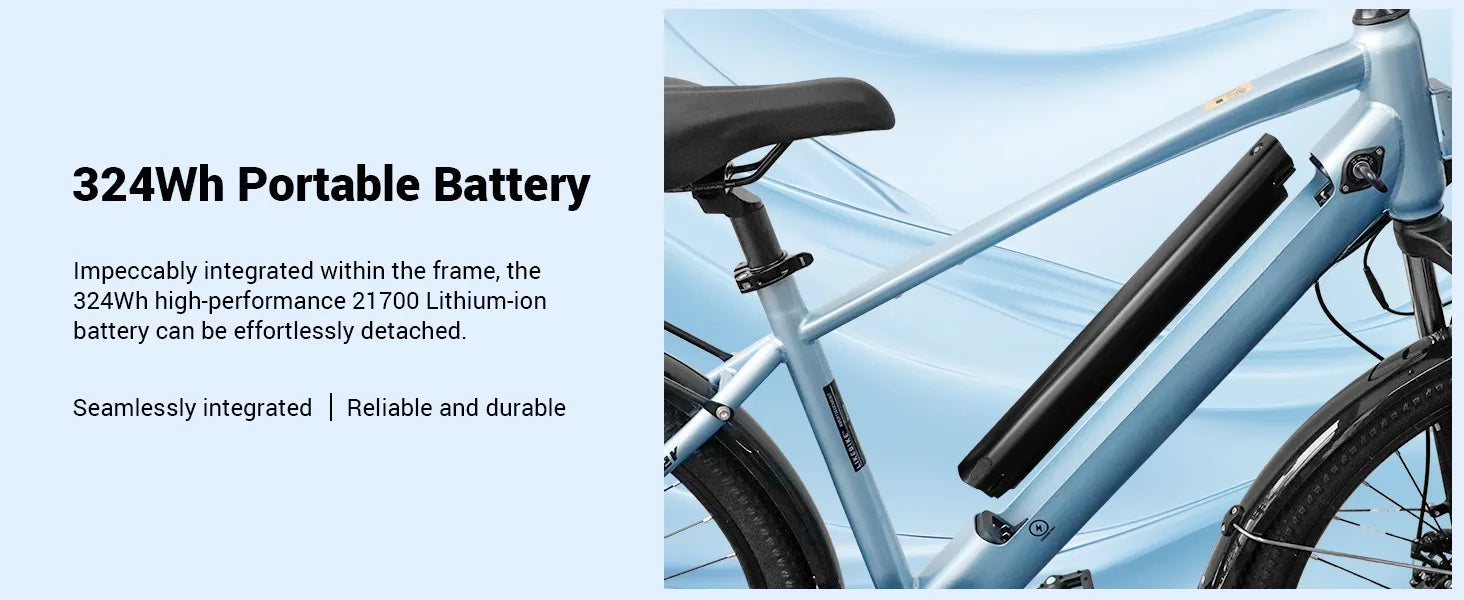 500W Electric Mountain Bike – 26” 20MPH Ride
