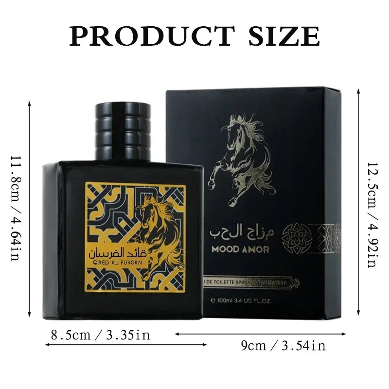 100ML Men's Arabian Perfume | Long-Lasting Scent