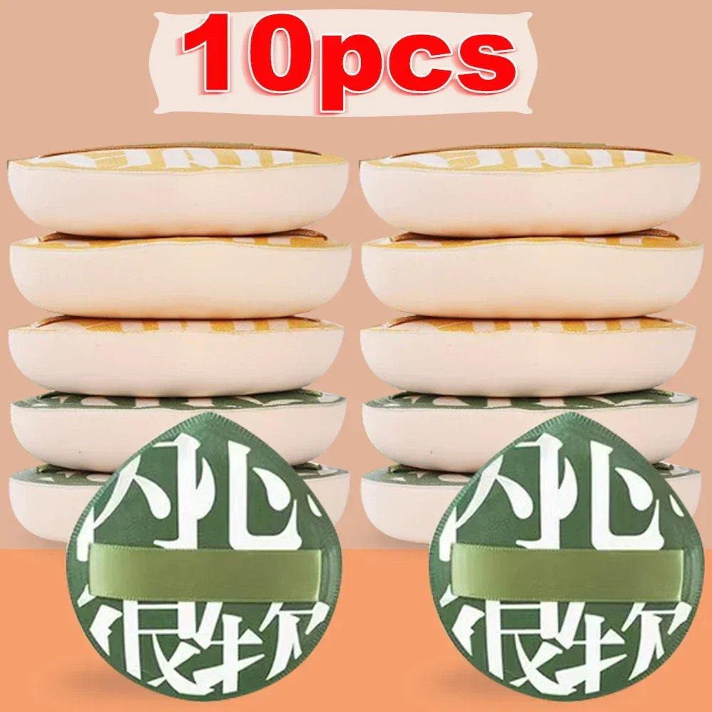 1-10pcs Super Thick Velvet Powder Puff