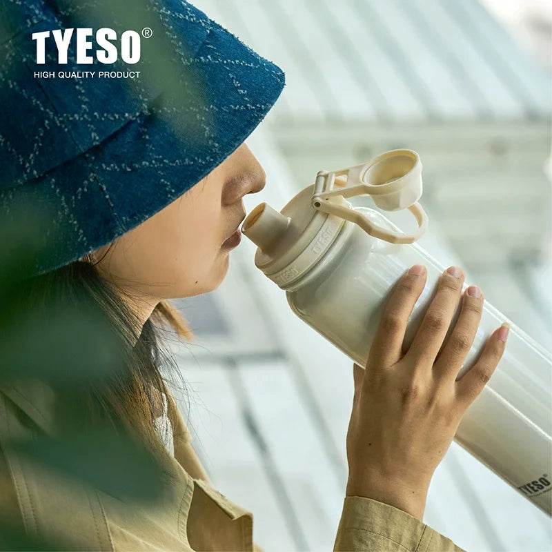 Tyeso Stainless Steel Thermal Water Bottle