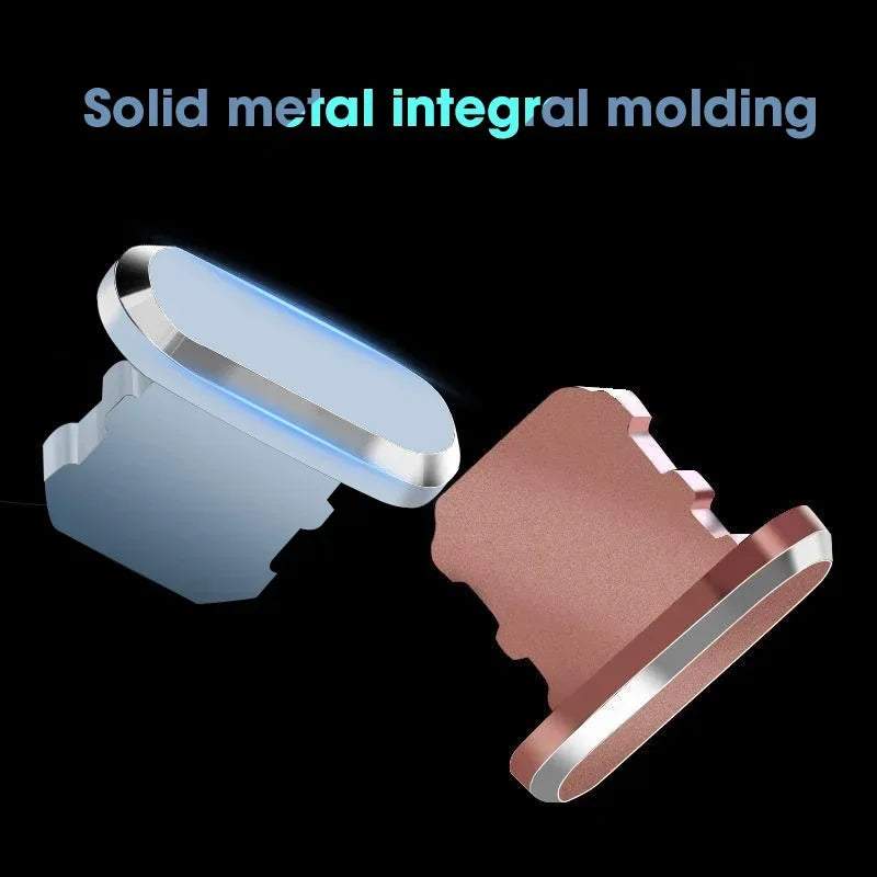 Aluminum Alloy Anti-Dust Plug for iPhone