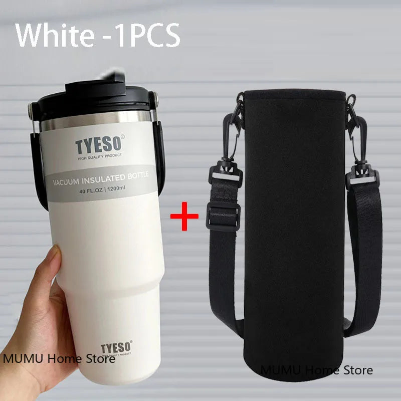 Tyeso Double-Layer Insulated Coffee Cup