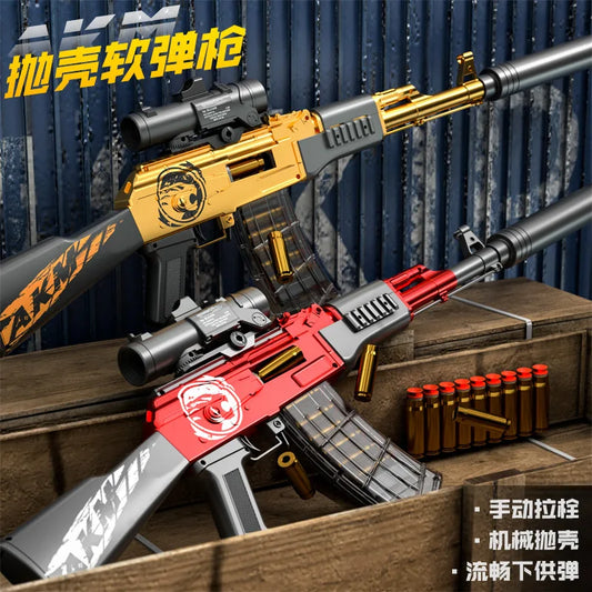 AK47 Manual Shell Ejection Toy Gun