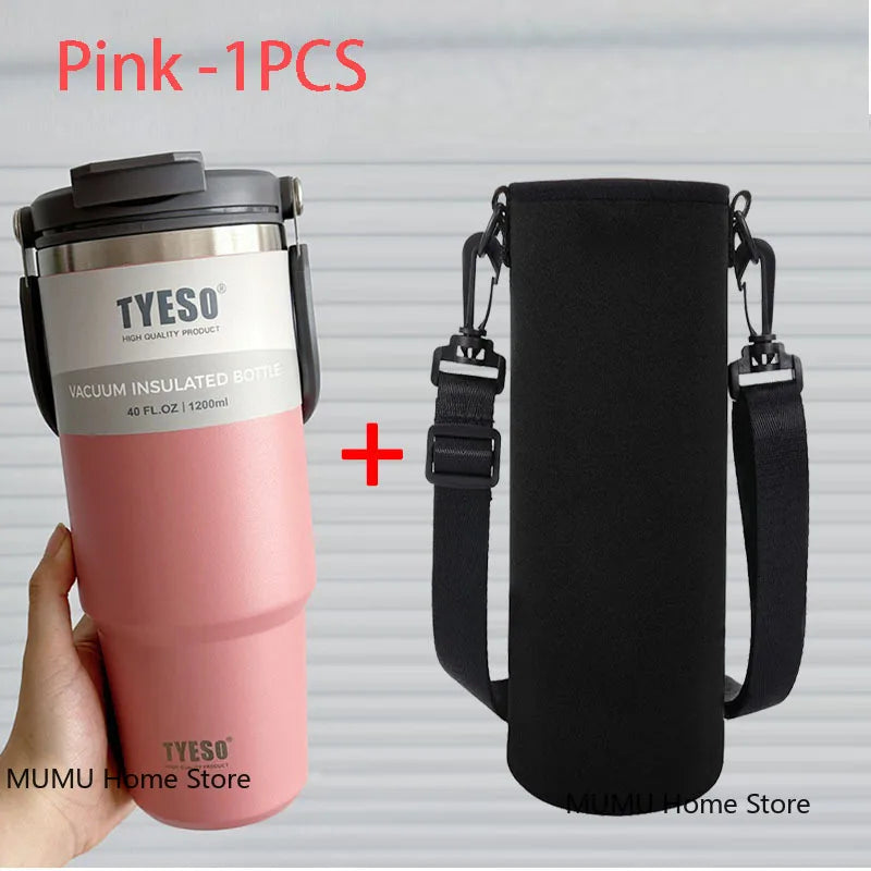 Tyeso Double-Layer Insulated Coffee Cup