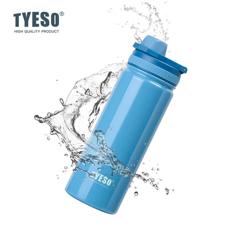 Tyeso Stainless Steel Thermal Water Bottle