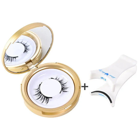 1 Pair 3D Reusable Magnetic Eyelashes