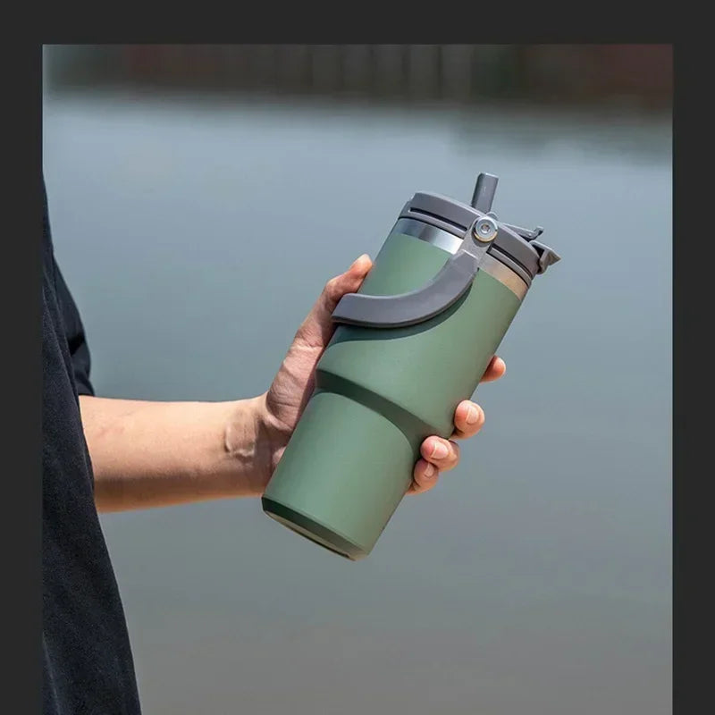 Tyeso Car Stainless Steel Insulated Cup