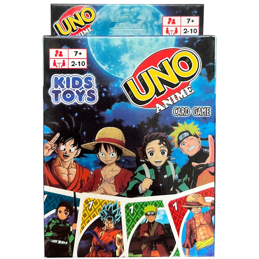 Anime UNO card game