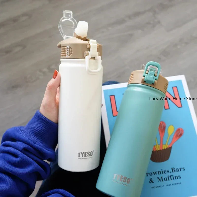 TYESO Stainless Steel Water Bottle