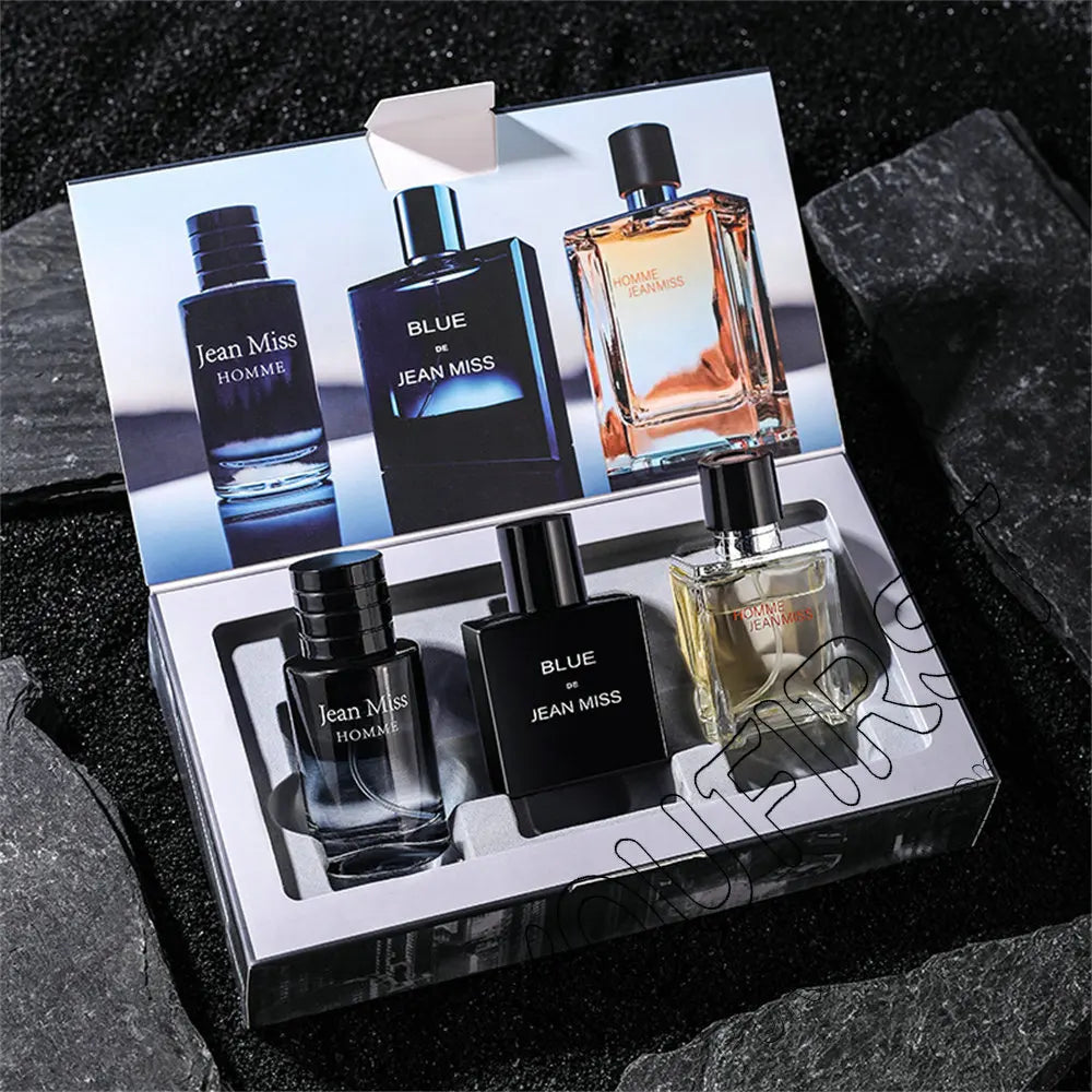 90ML Men's Perfume Set – 3-Piece Gift Box