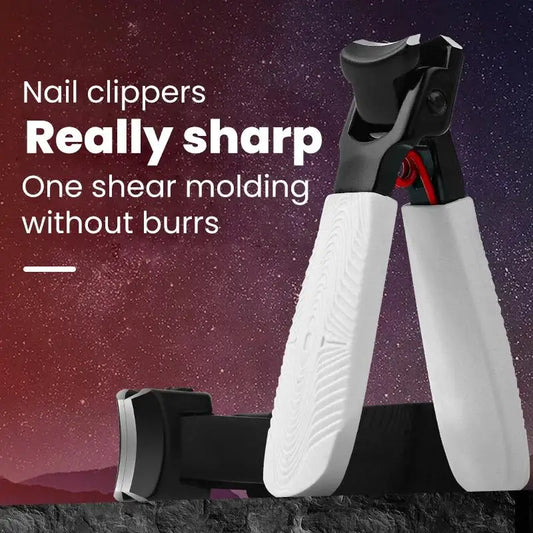 Anti-Splash Stainless Steel Nail Clipper