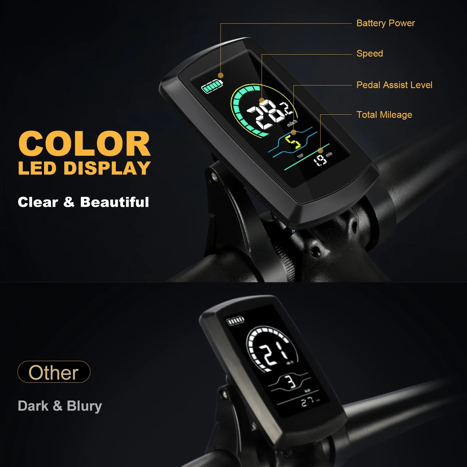 GDSA7 500W Fat Tire Electric Bike