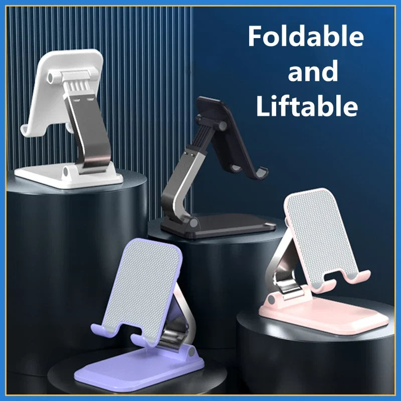 Foldable Metal Mobile Phone Desk Stand