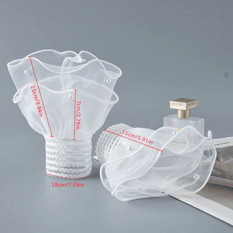 1 Pair Nail Art Tulle Gloves