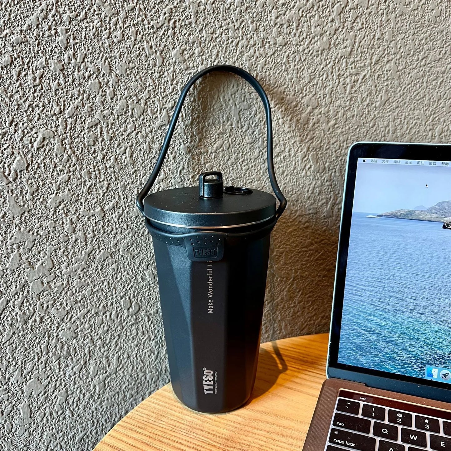 Tyeso Vacuum Insulated Thermos Cup