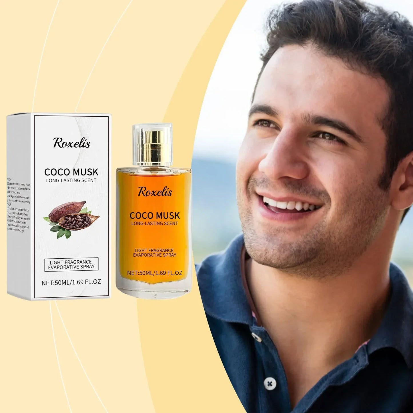 Roxelis Men's Cologne | Sandalwood & Coffee Attraction