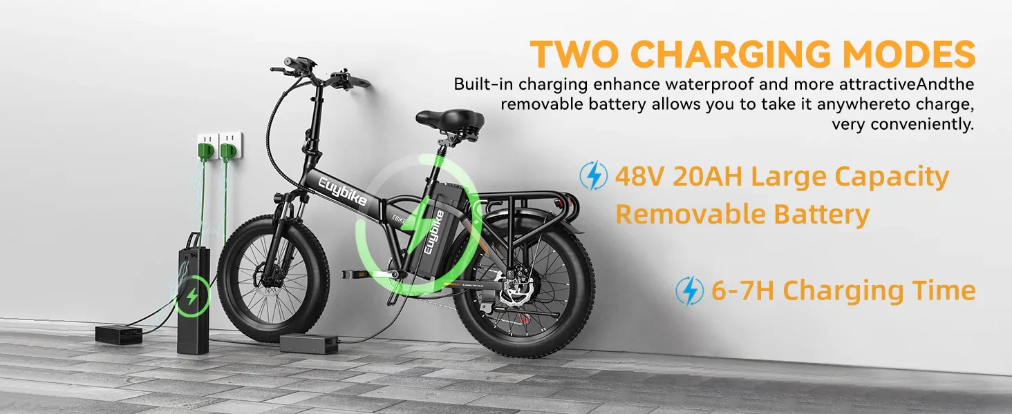 1000W Folding Electric Commuter Bike