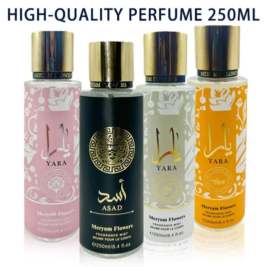 250ML Yara Women's Perfume – Long-Lasting Mist